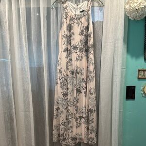 Tommy Hilfiger Cream Halter Maxi Dress